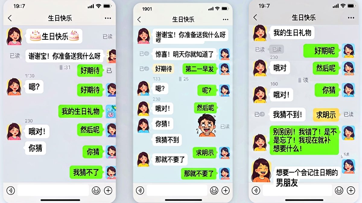 生日礼物失踪案：从惊喜到惊吓，全靠一句「你猜」