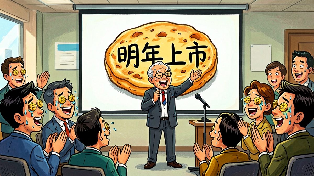 老板画的饼，再大也填不饱我的胃