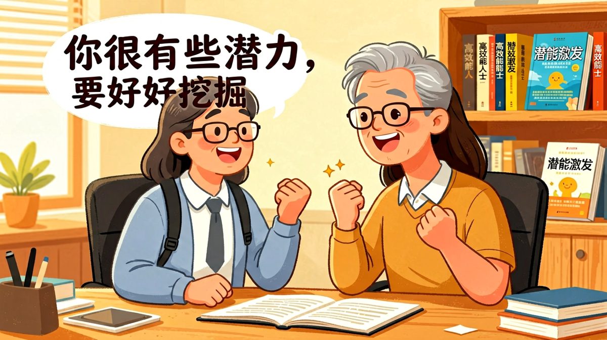 老板夸你有潜力，员工信心爆棚