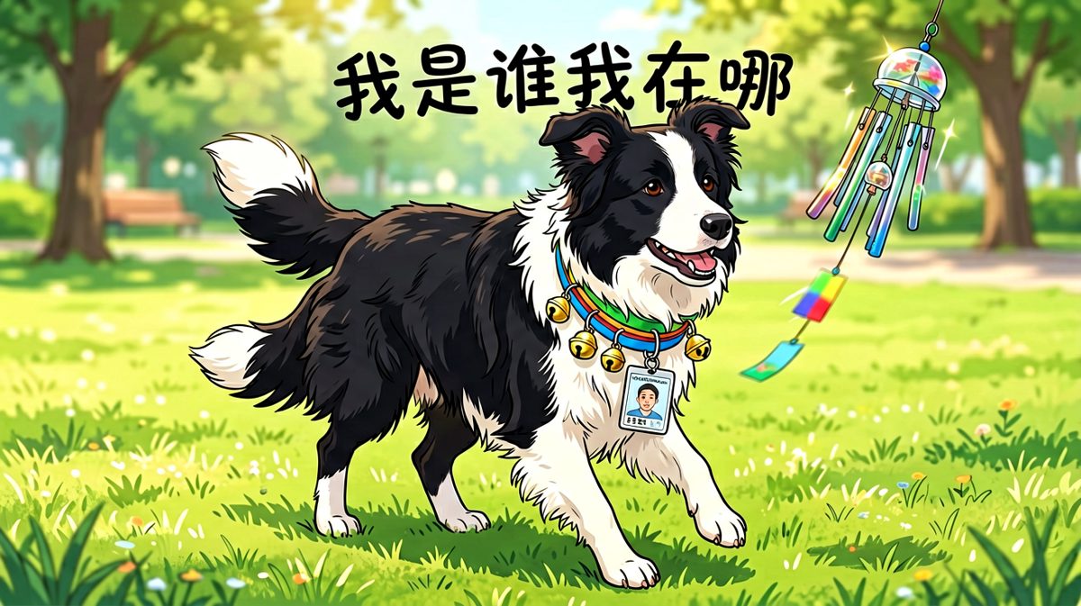 狗生巅峰就是走到哪都有BGM伴唱。