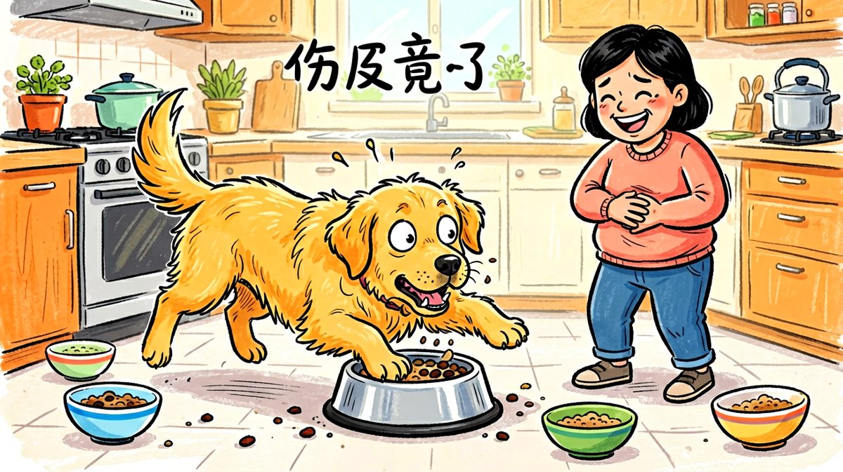 狗子：谁设计的碗？出来我们聊聊。