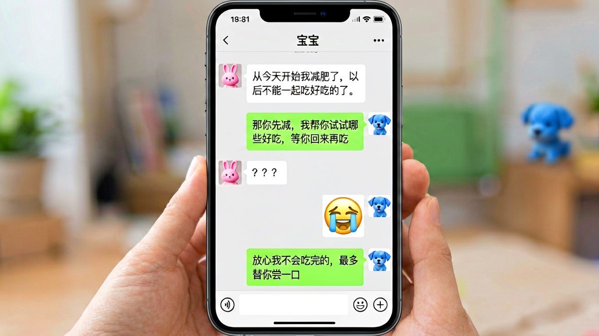 减肥宣言秒变吃货队友。
