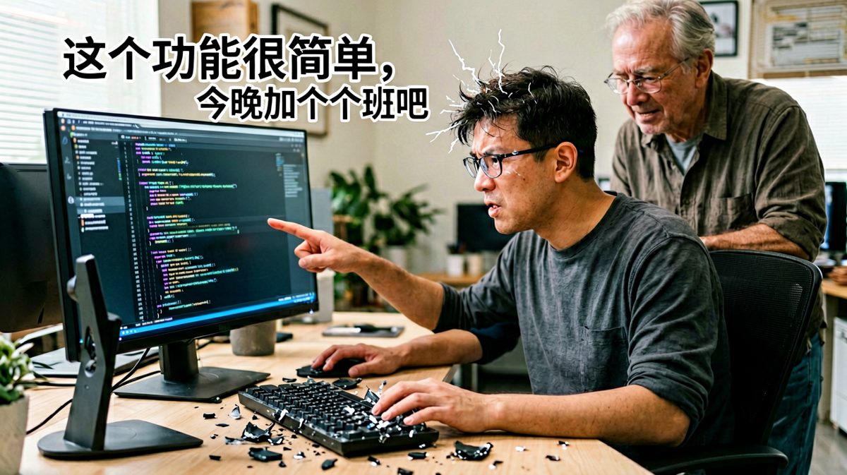 老板说简单，我的发际线就不简单了
