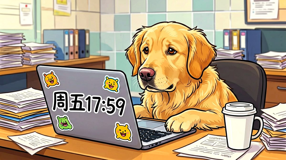 周五下午即将下班时，发现自己还有三封邮件没回