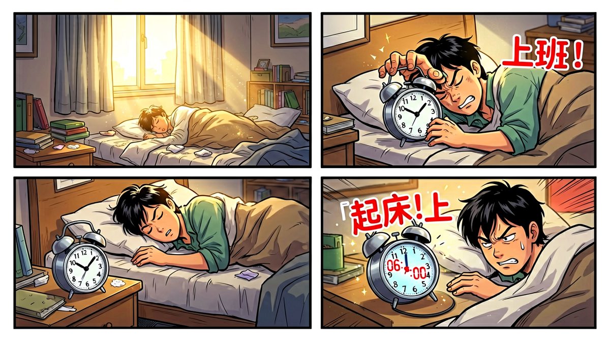 闹钟响起，周一早晨的战场拉开帷幕