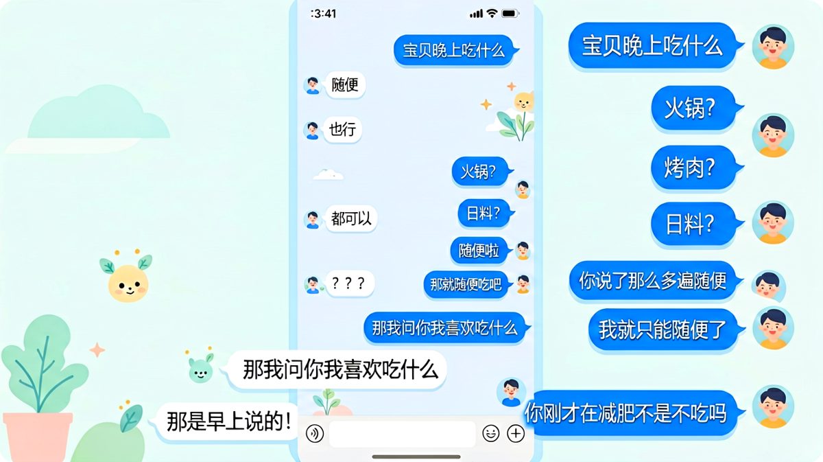 每次说随便都是陷阱，最后反被随便送走