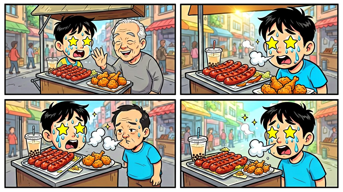 好香啊……就尝一口应该没事吧？