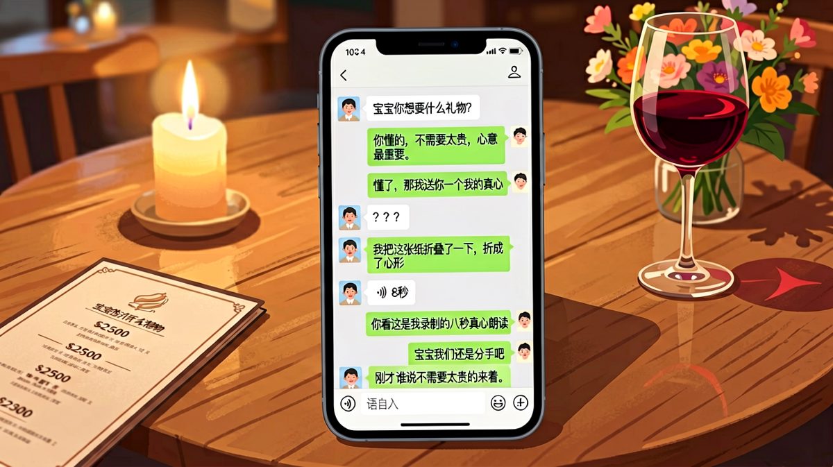 女友用八秒语音告白，结果把男友吓跑了