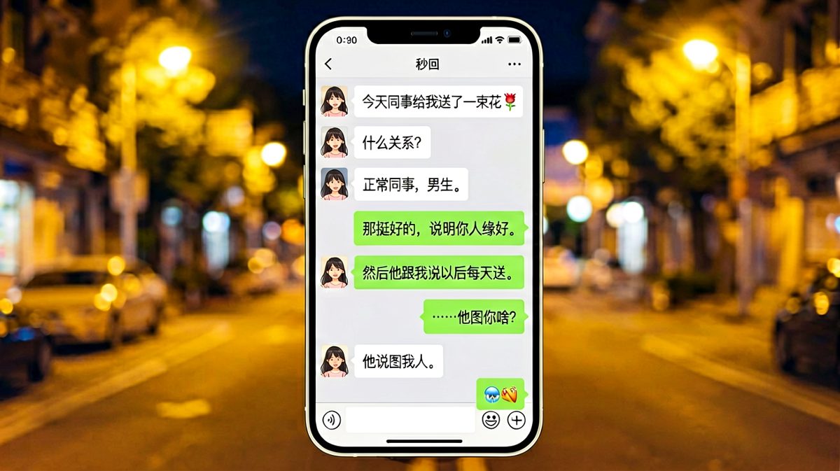 被追求者的尴尬：这花我收还是不收？