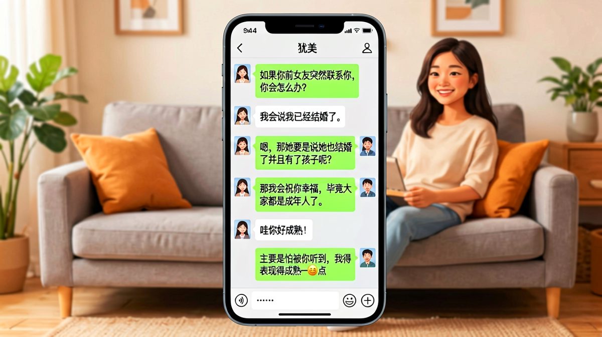 前任话题的真诚回答：但差点暴露求生欲