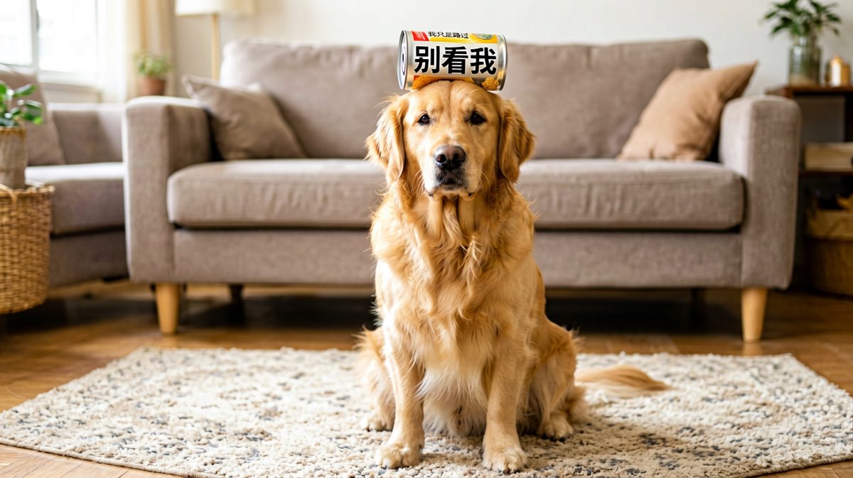 「我？什么零食罐？不存在的。」