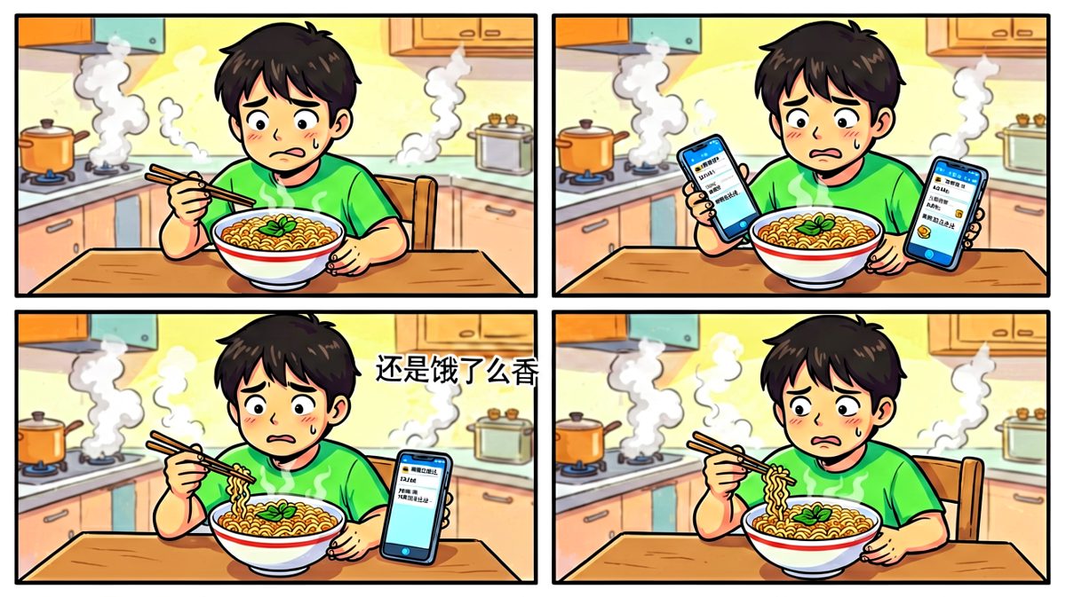 折腾半天，最后还是点了外卖……