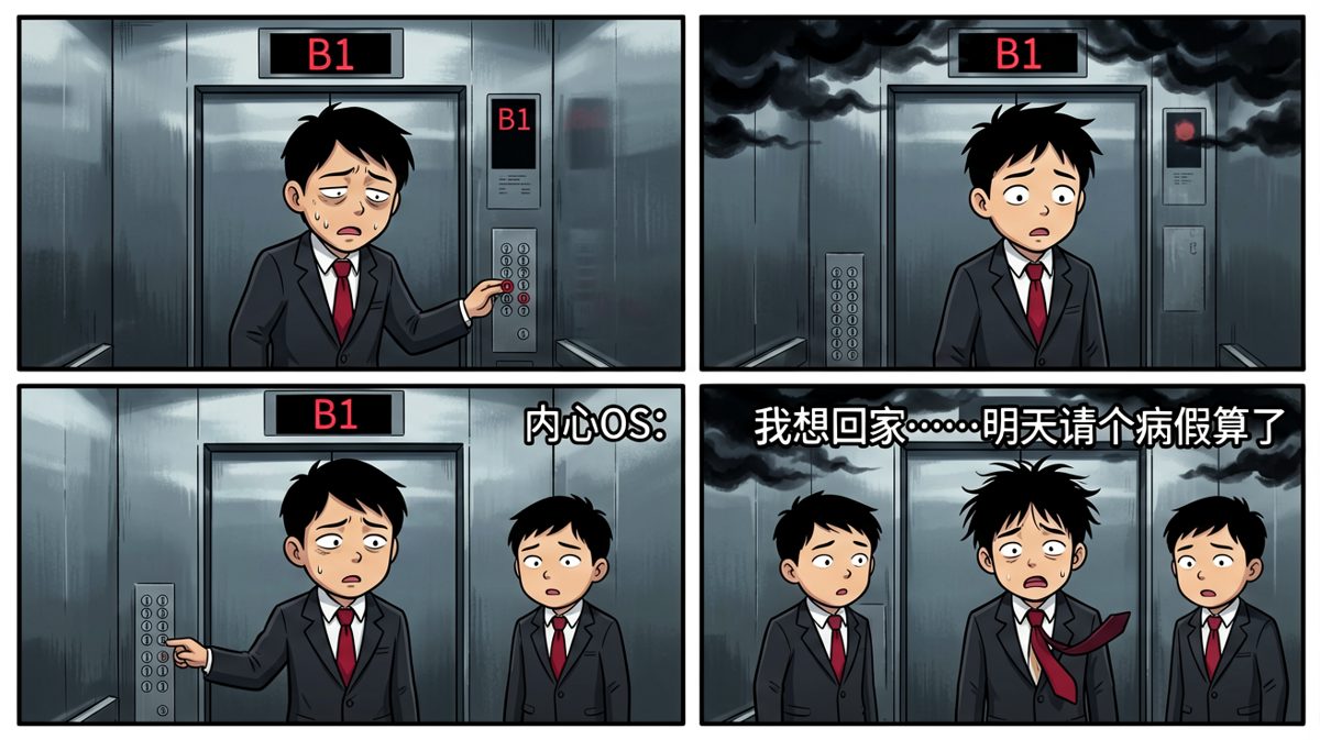 电梯直达社死终点站