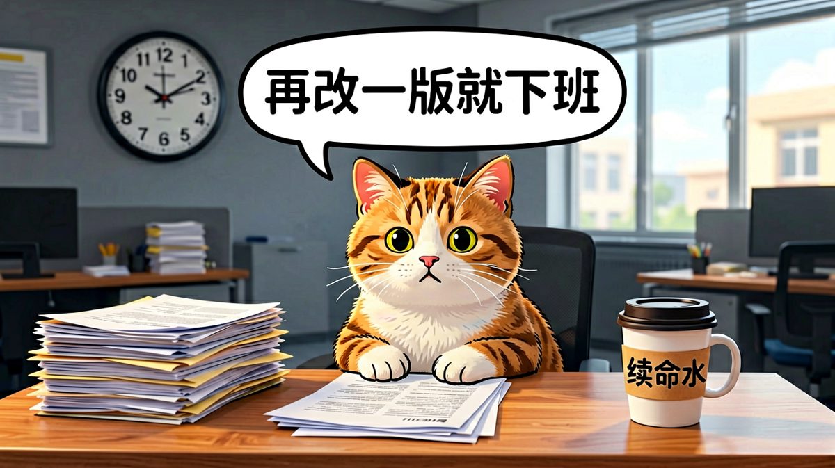 打工人周一：灵魂已离线，身体还在打卡