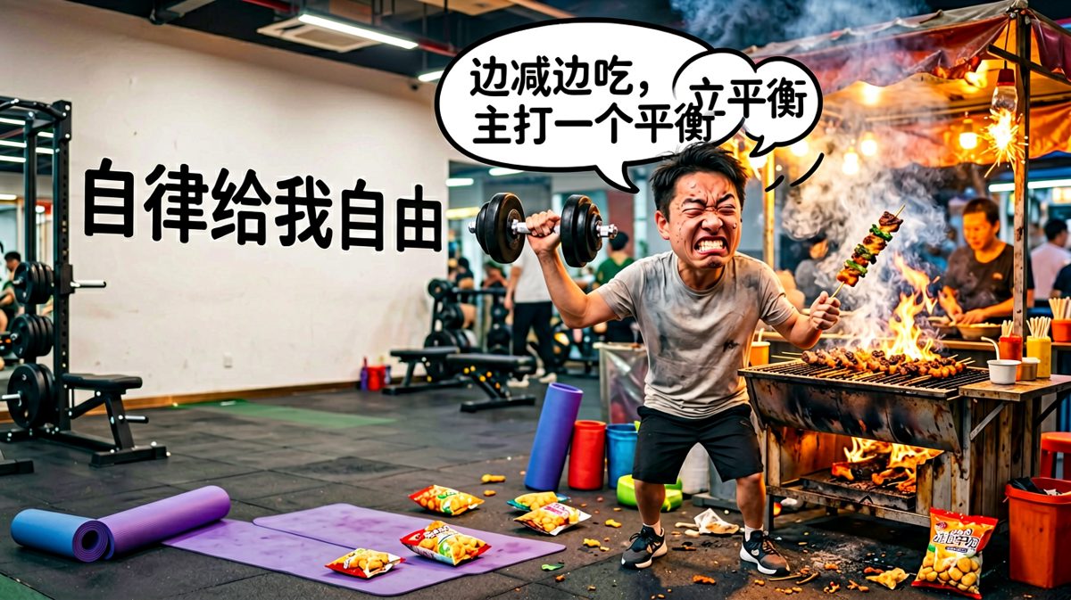减肥的最高境界：一边胖一边坚持