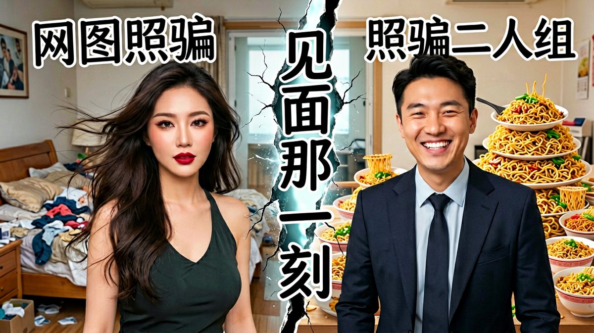 网友奔现：照骗与照骗的双向奔赴