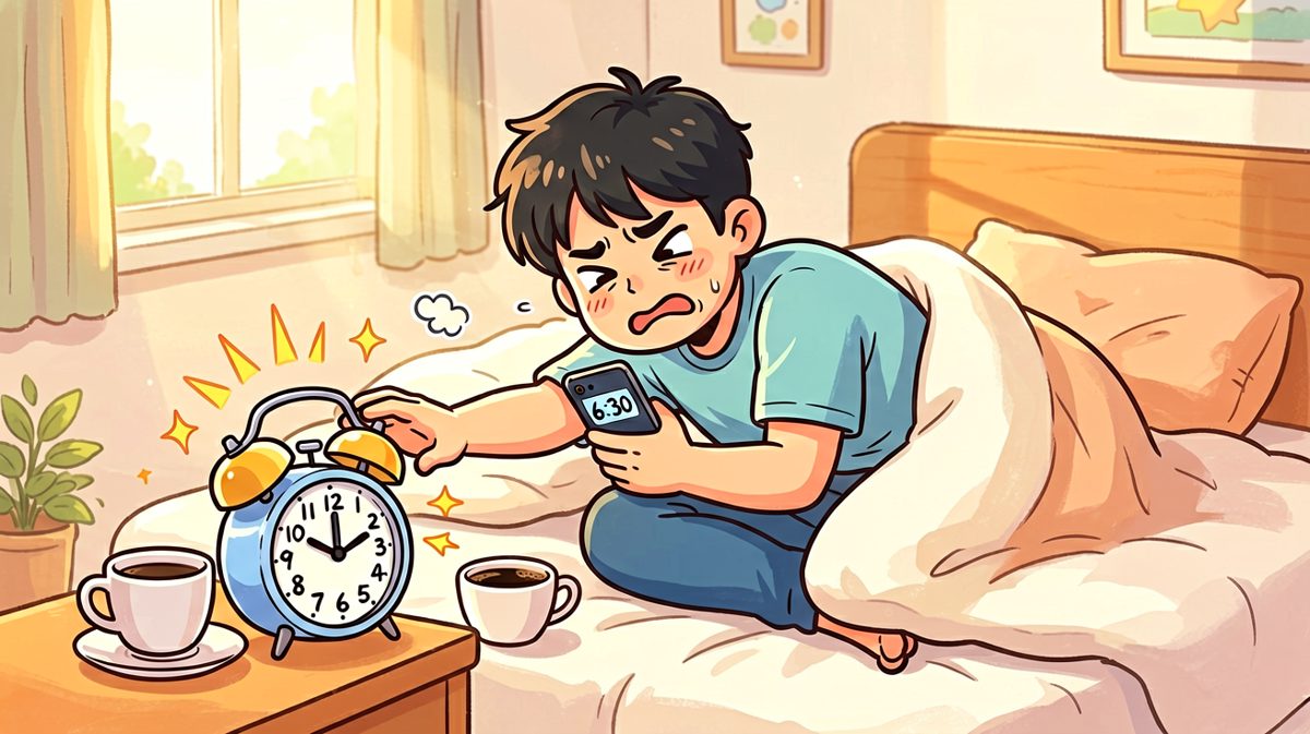 闹钟响了，但被子成了最大的敌人