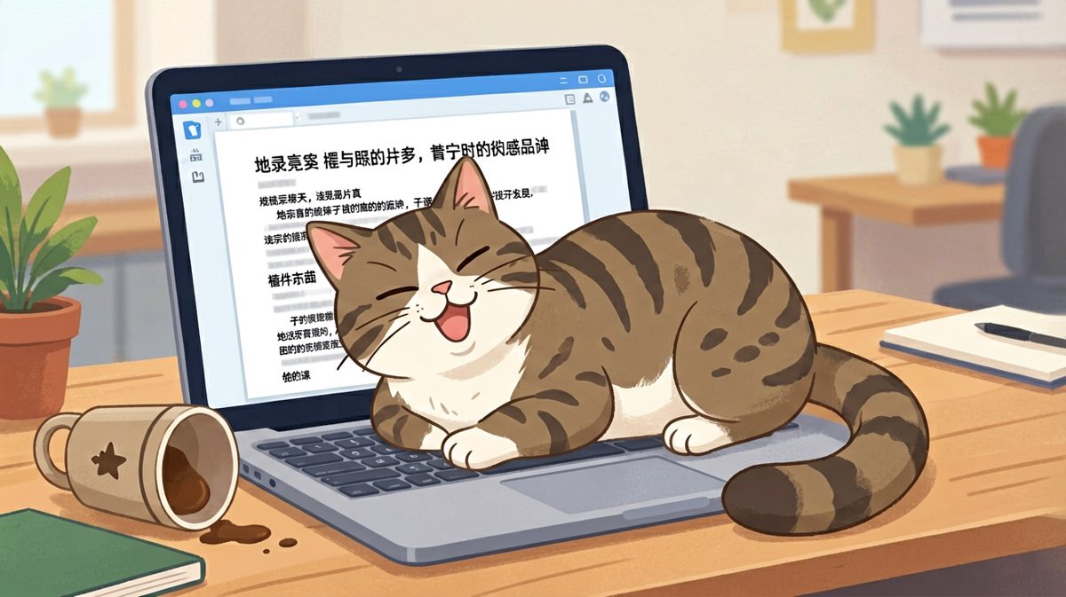 我就是在办公，别误会。