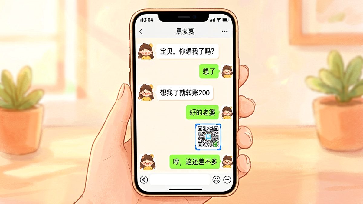 土味情话开场，转账才是真结局