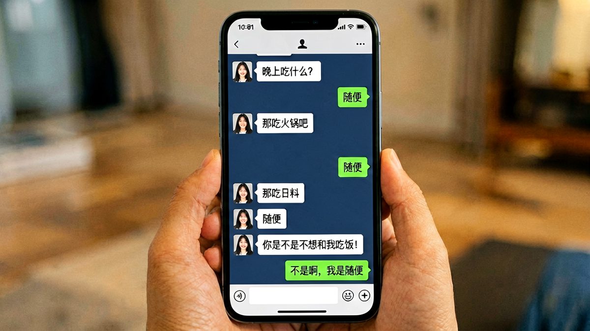 我说的随便，是真的随便