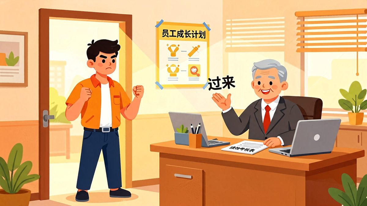员工：老板，我想申请加薪……老板：好！我批了！员工：真的？！老板：对，从下个月开始，你的工资'加'班时间。