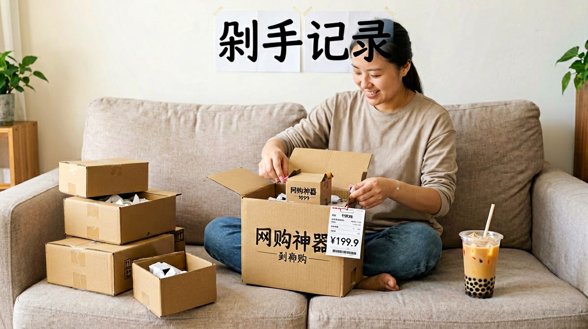 网购拆快递的快乐，平均只能持续三秒