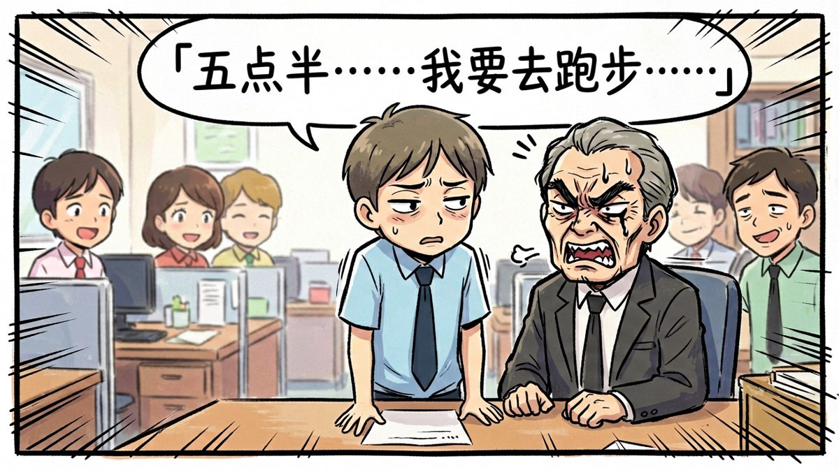 认错归认错，但梦里还在为跑步挣扎
