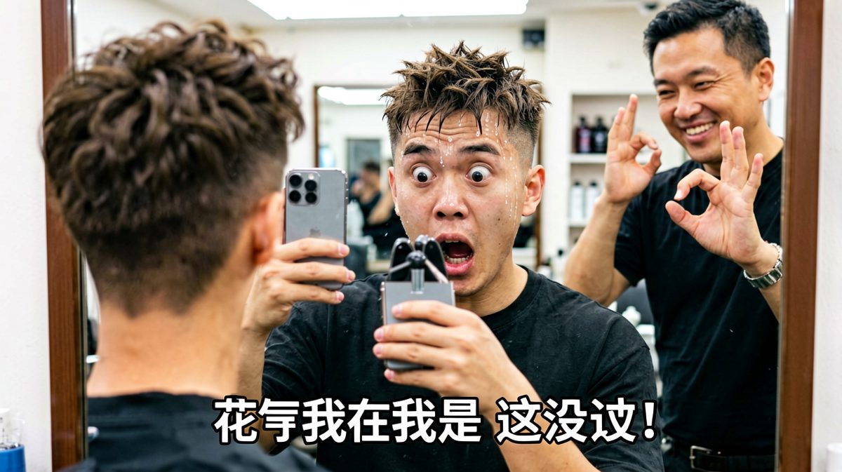 照镜子后的震撼