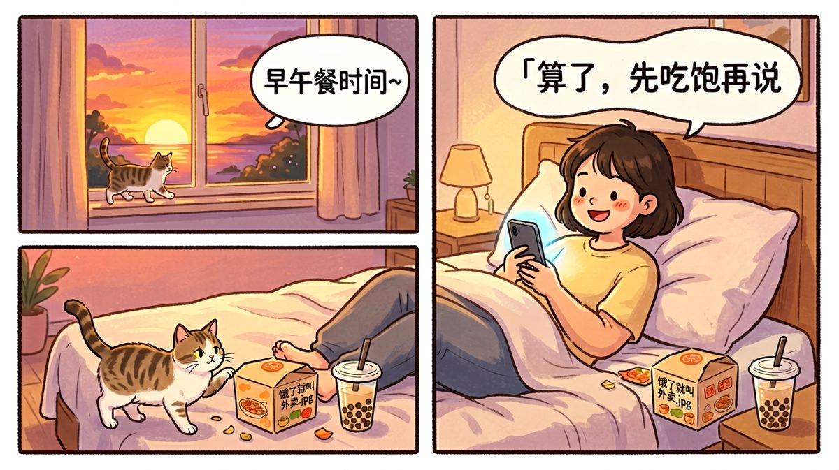 想开了——减肥明天再说吧