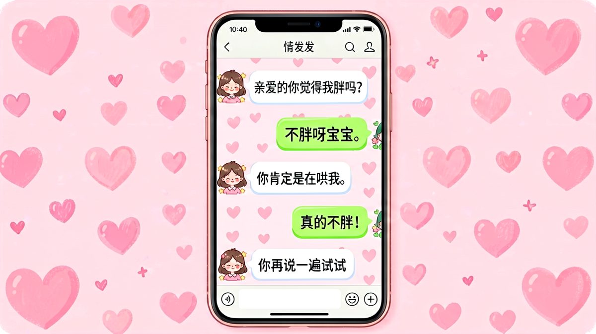 送命题来了——『你觉得我胖吗？』男生的求生欲巅峰