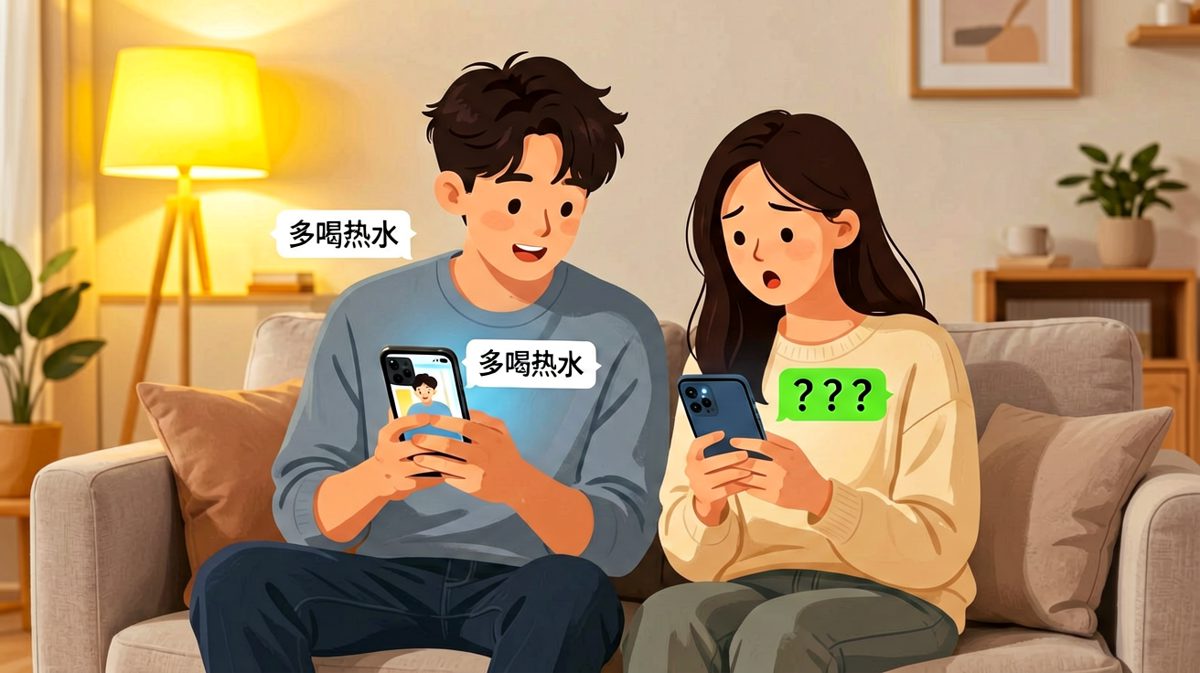 男生敷衍式关心'多喝热水'，换来女生灵魂三连问
