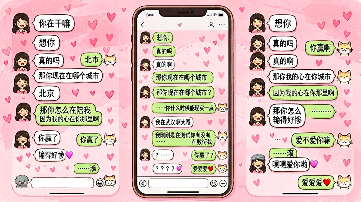 【土味情话反杀】男生刚准备发挥，女生一句「我在武汉」让他从情圣变小丑