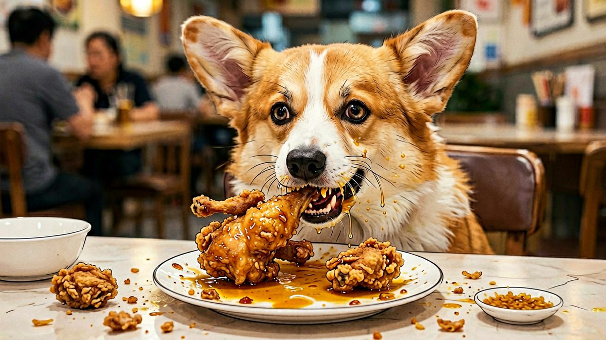 狗：这鸡先动的手，我只是正当防卫。