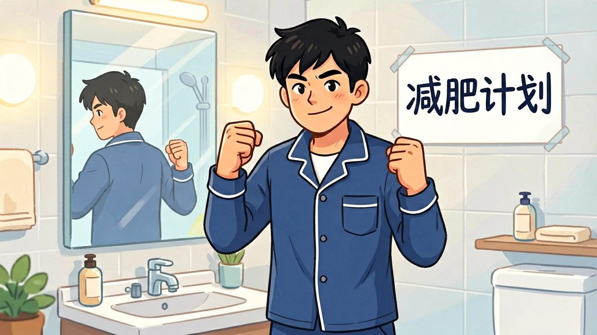 第一天：今天一定减下来！