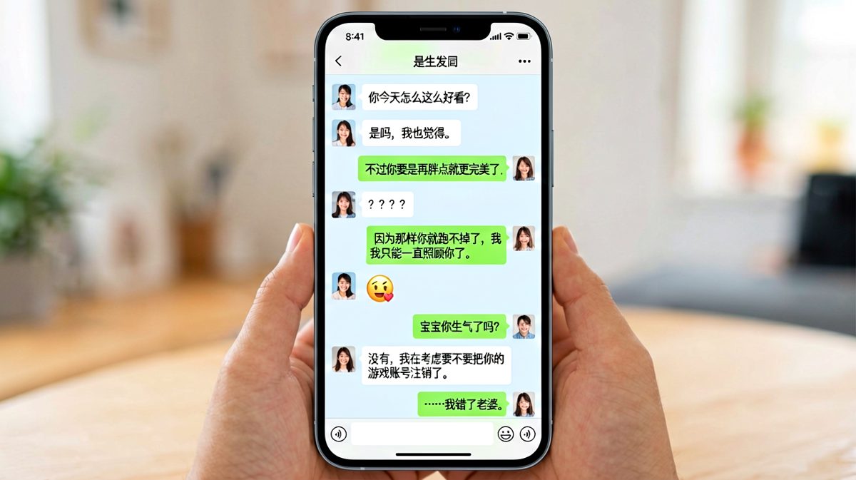 男生土味情话反被'注销账号'一招制服