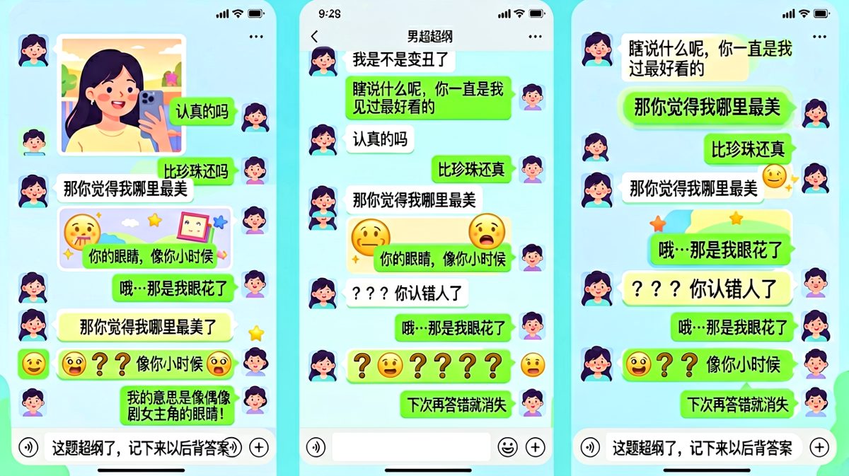 '你哪里最美'这道题，堪称爱情期末考试