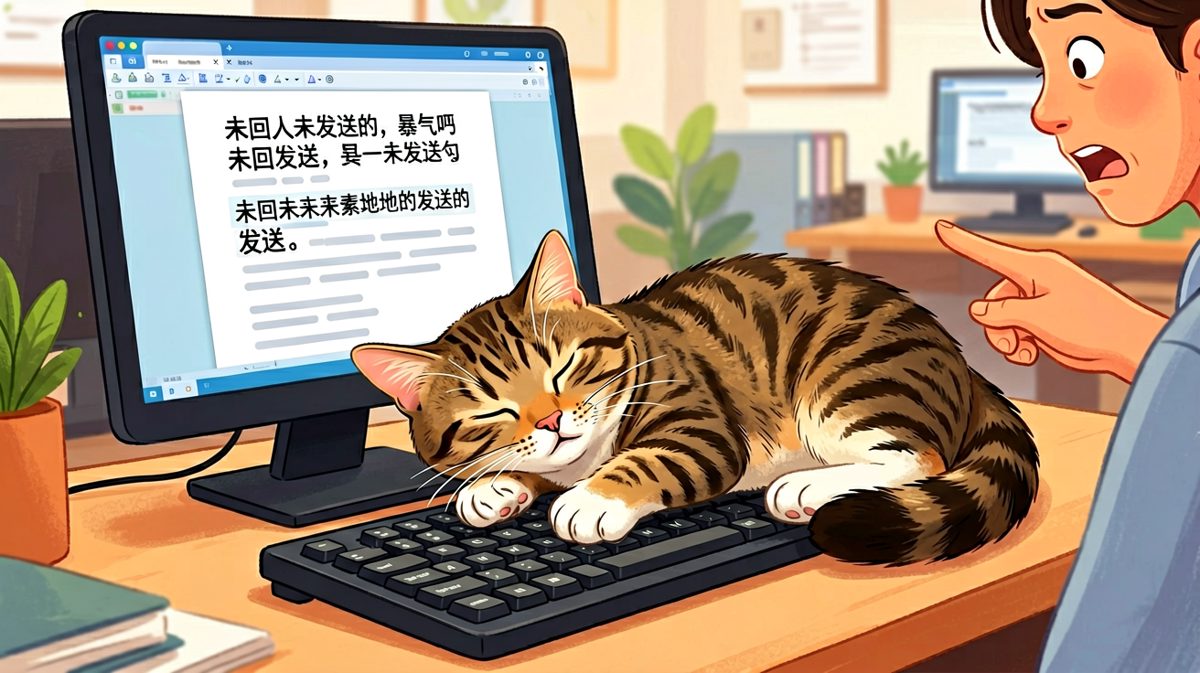 猫咪：老板说的对，但我的觉更重要！