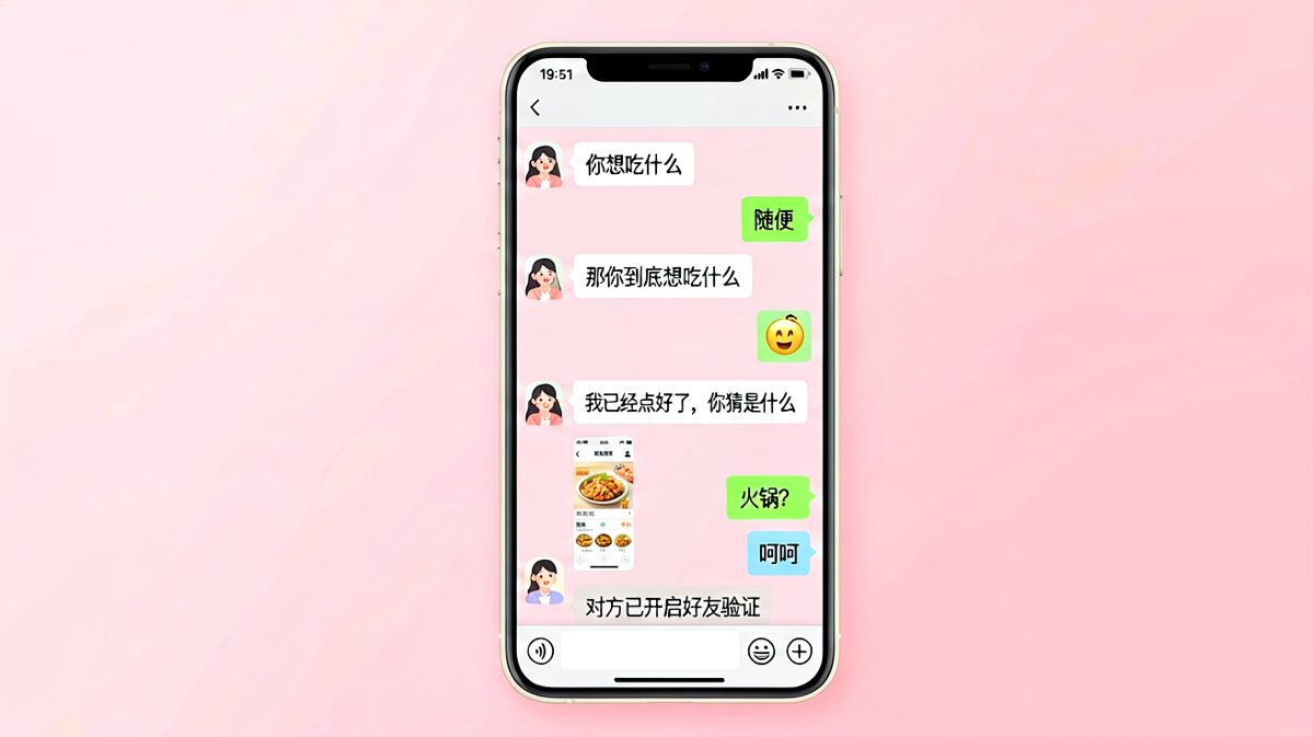 男生说了随便，结果把自己聊没了