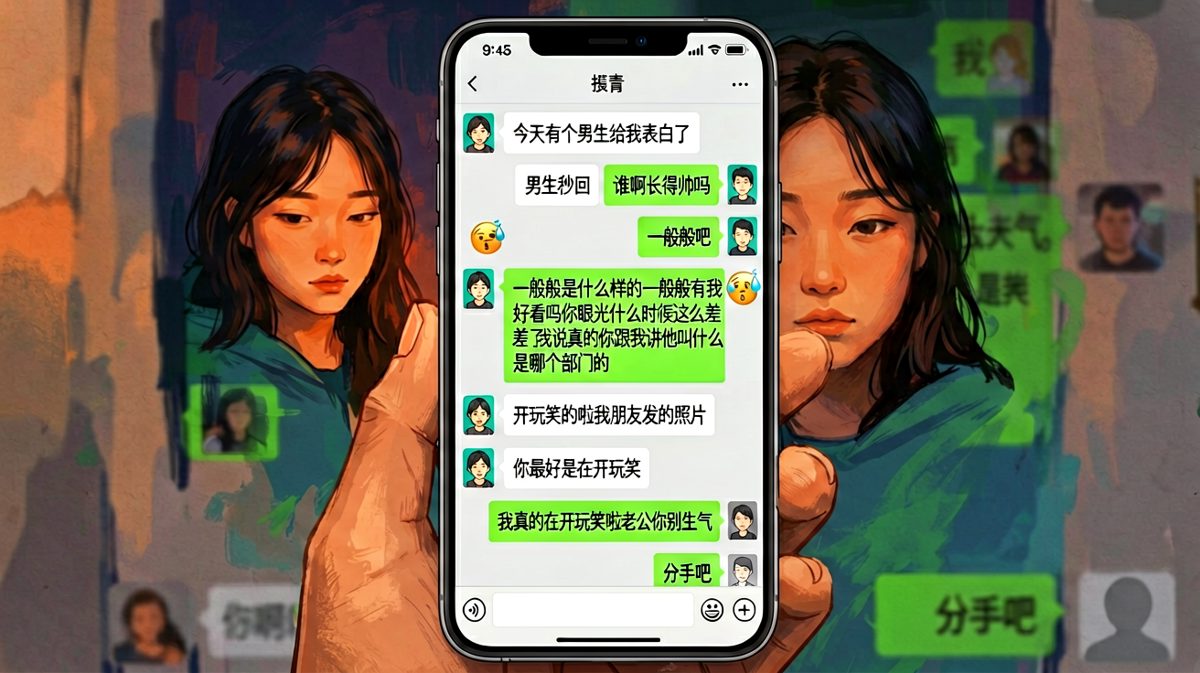 一句玩笑话，直接把我从男朋友变成了前任