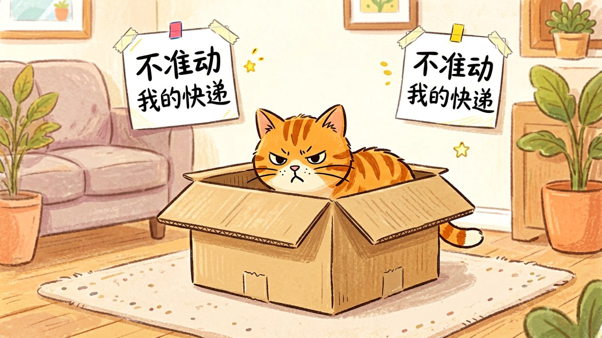 猫咪的执念：再小也要塞进去