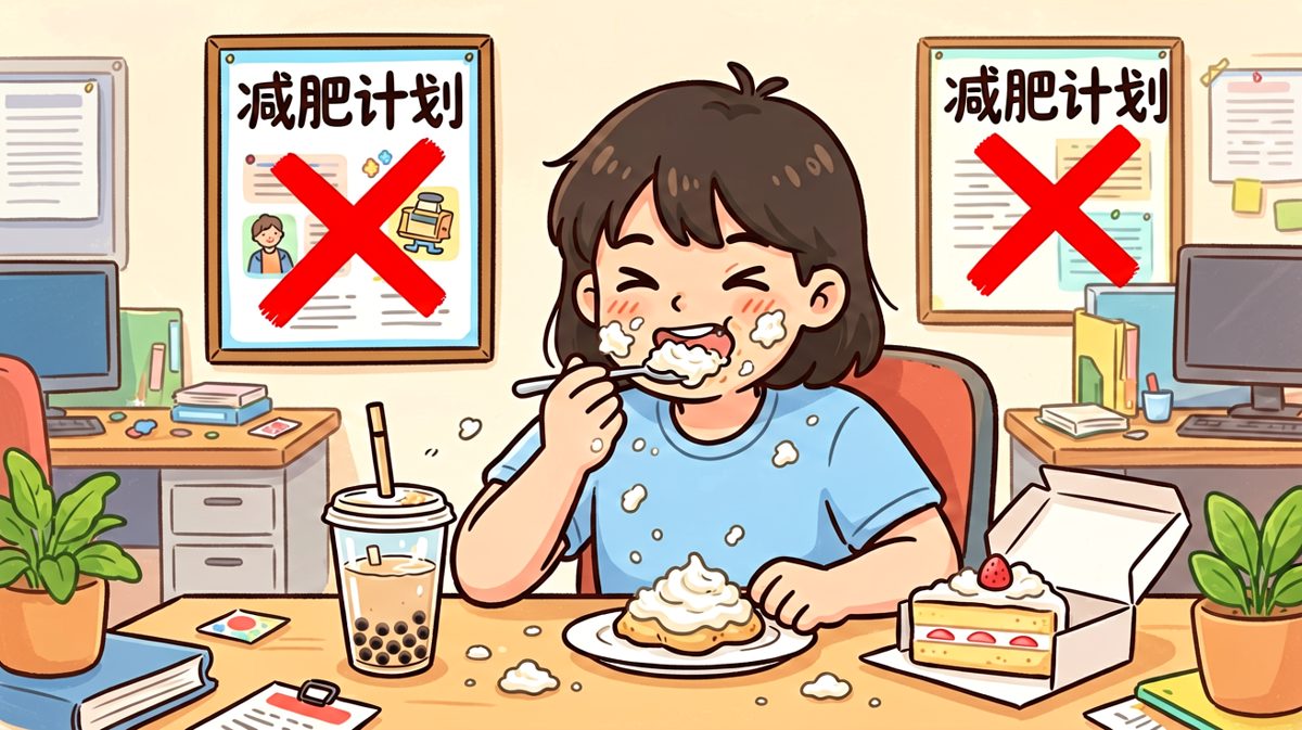 吃饱了才有力气减肥嘛！