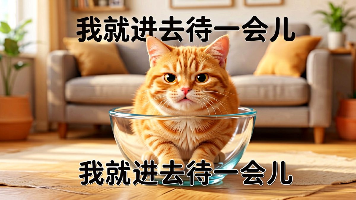 自信满满钻碗，结果出不来了……