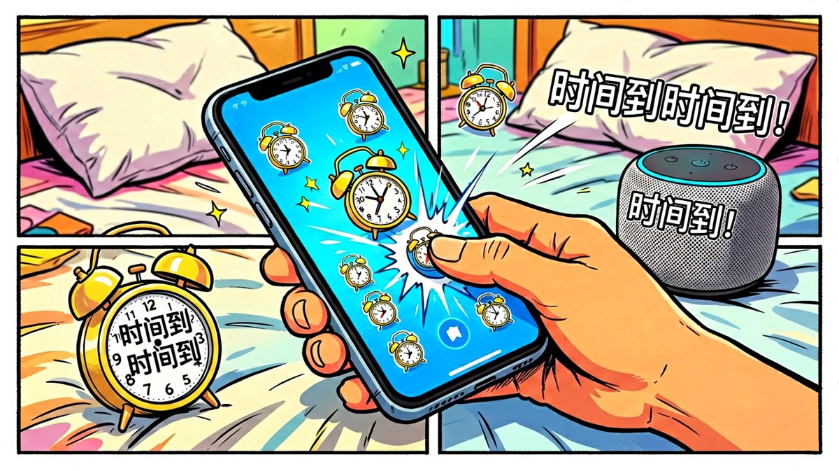 再睡五分钟…就五分钟…