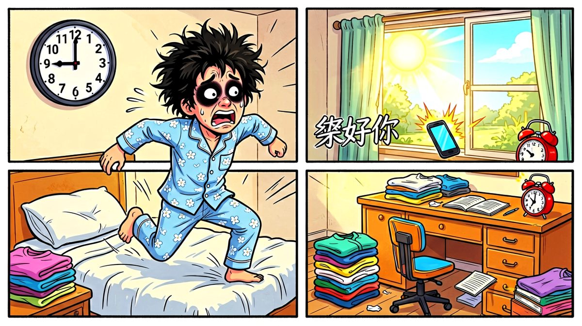 猛然惊醒：现在几点了？！