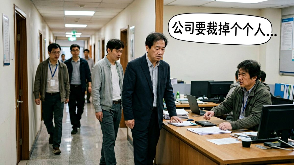 员工以为要被裁员