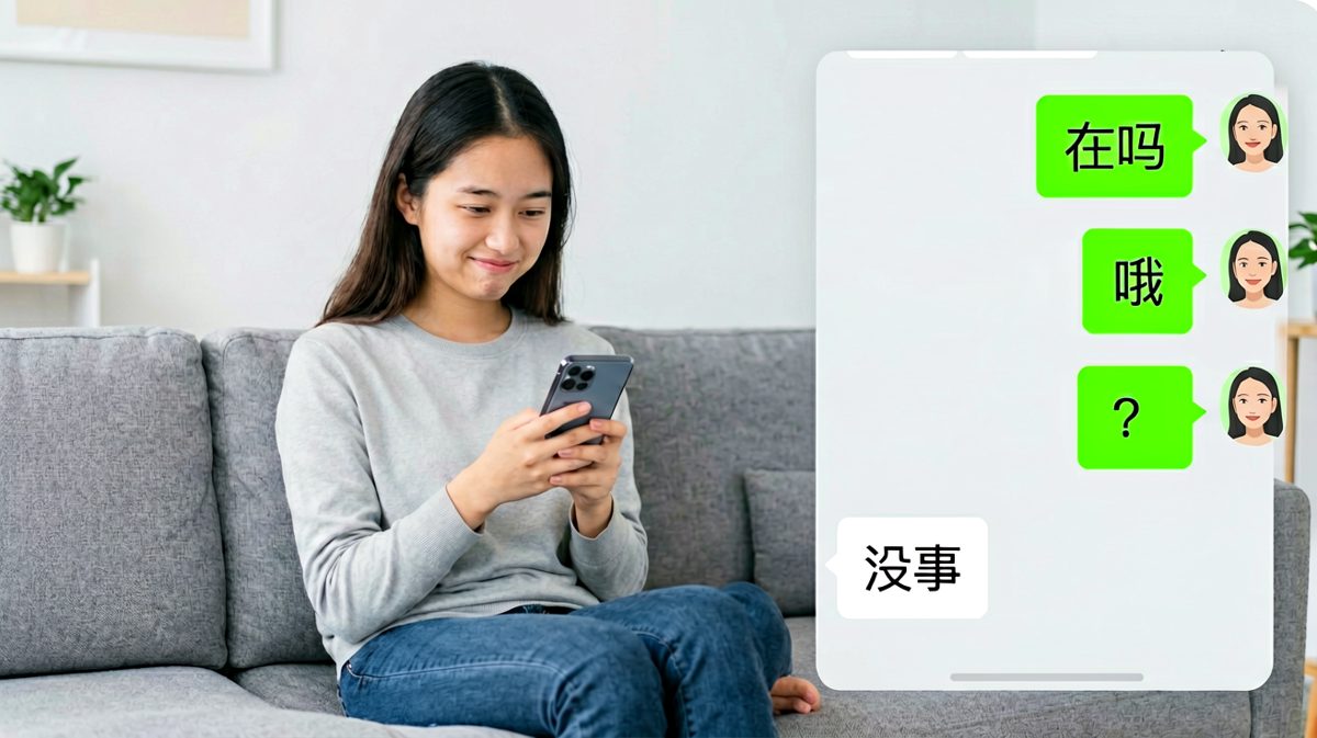 问在吗，然后没事——男生聊天终结术