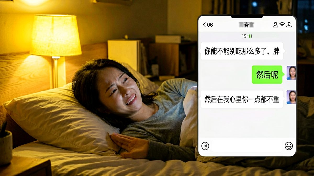 以为要甜了，结果先骂后夸的翻车话术
