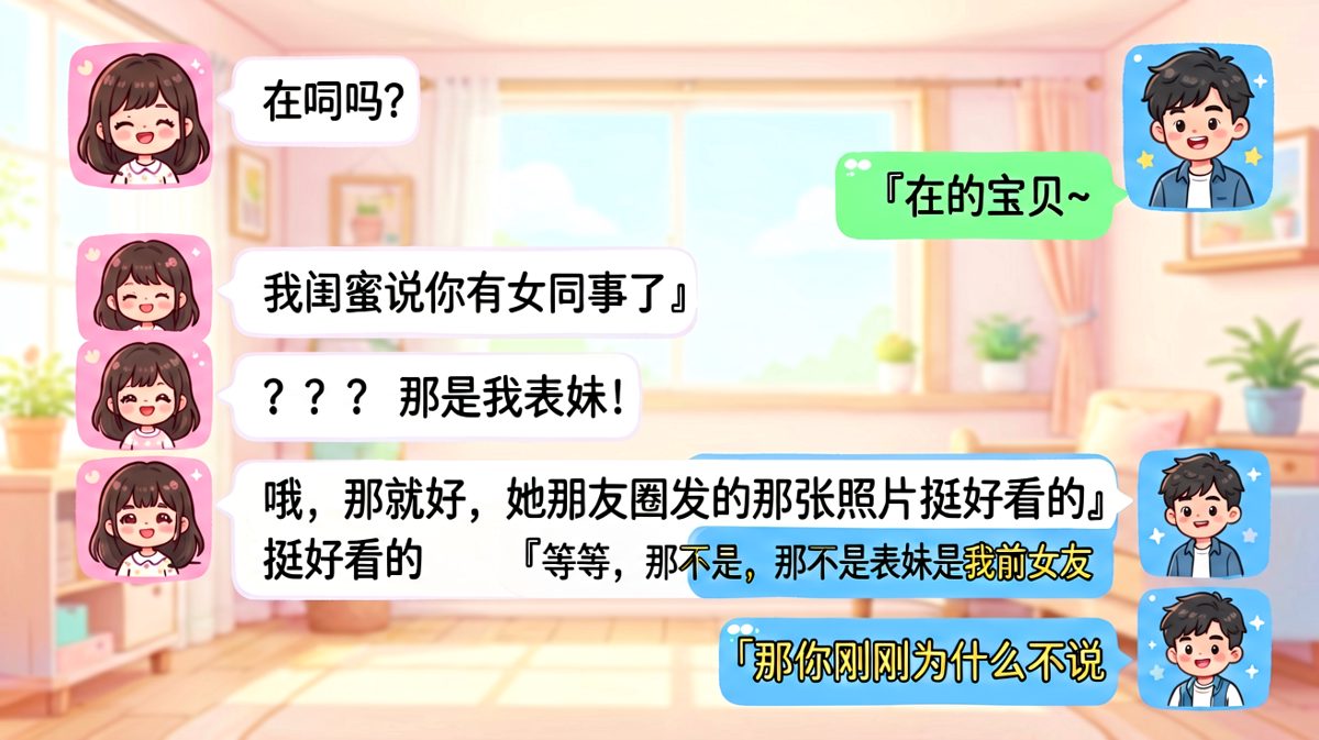 查岗时的连环反转