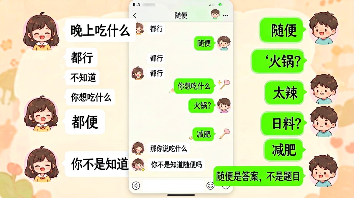 永远在讨论吃什么的悖论